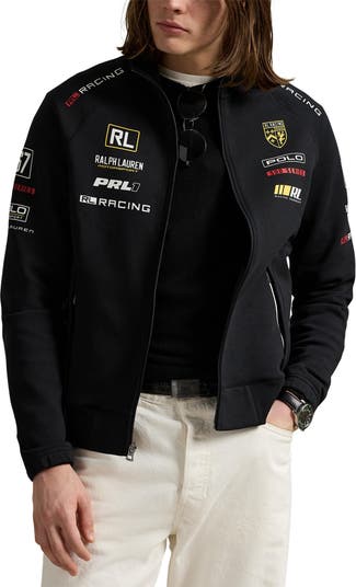 Polo Ralph Lauren Quilted Stretch Double-Knit Track Jacket | Nordstrom