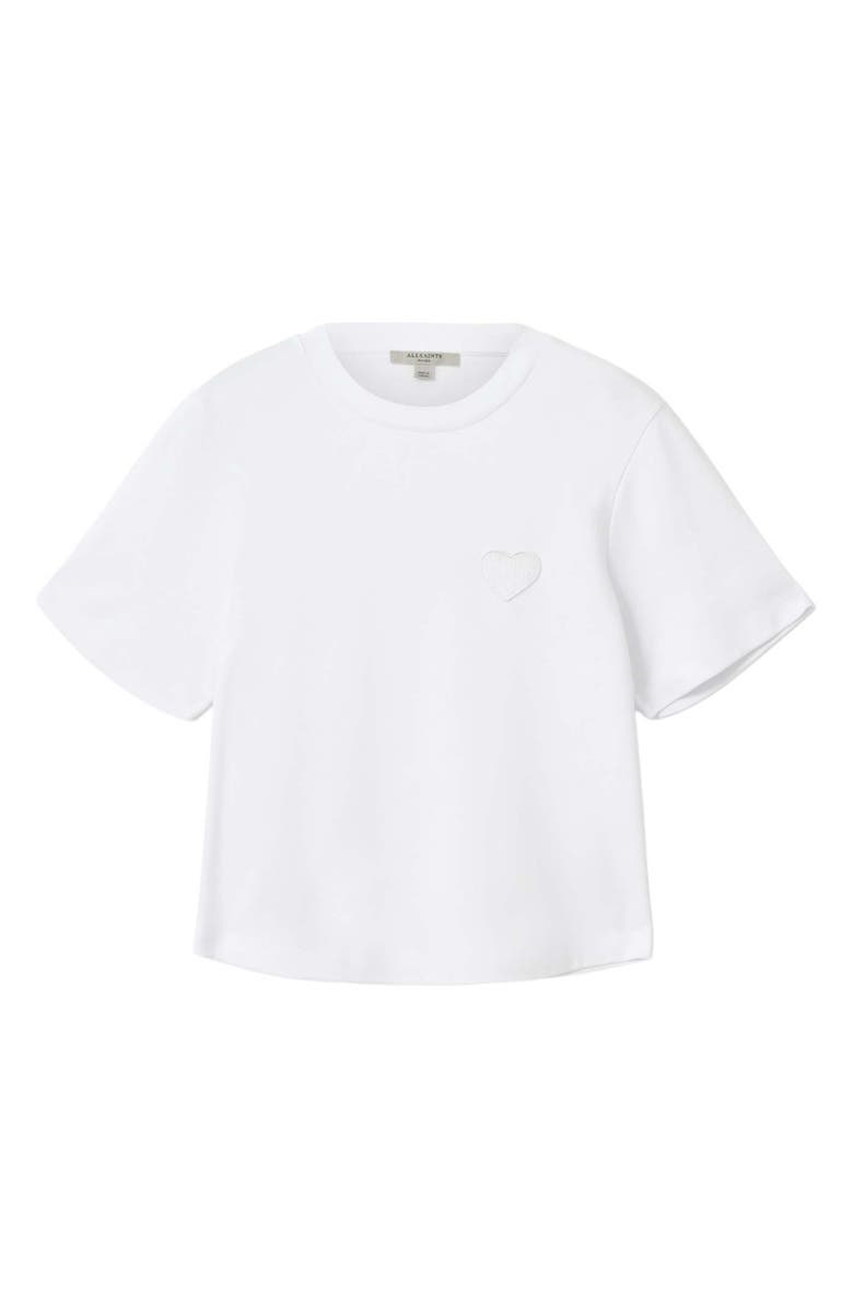 AllSaints Lover Lisa T-Shirt, Alternate, color, White