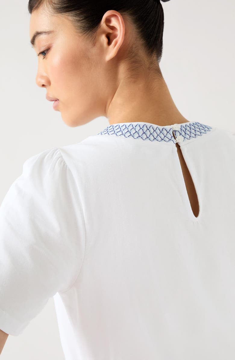 LK Bennett Astrid Contrast T-Shirt, Alternate, color,