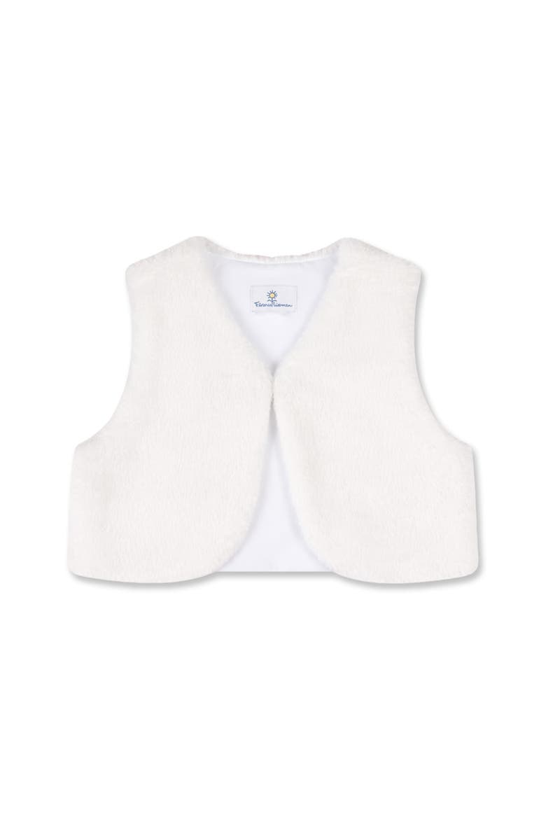 Faux Fur Vest, Main, color, Ivory