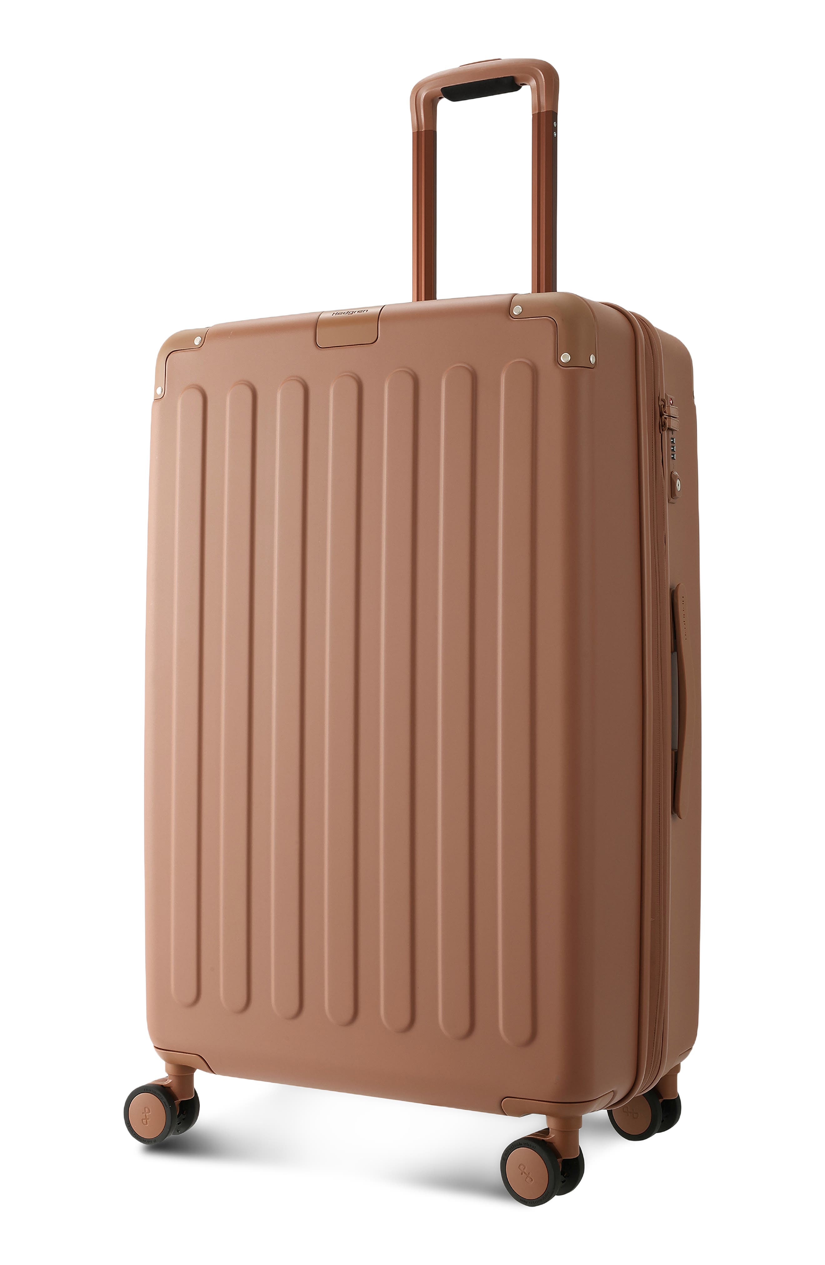 Hedgren Nostos Matte Large Spinner Suitcase, Alternate, color, Tuscany