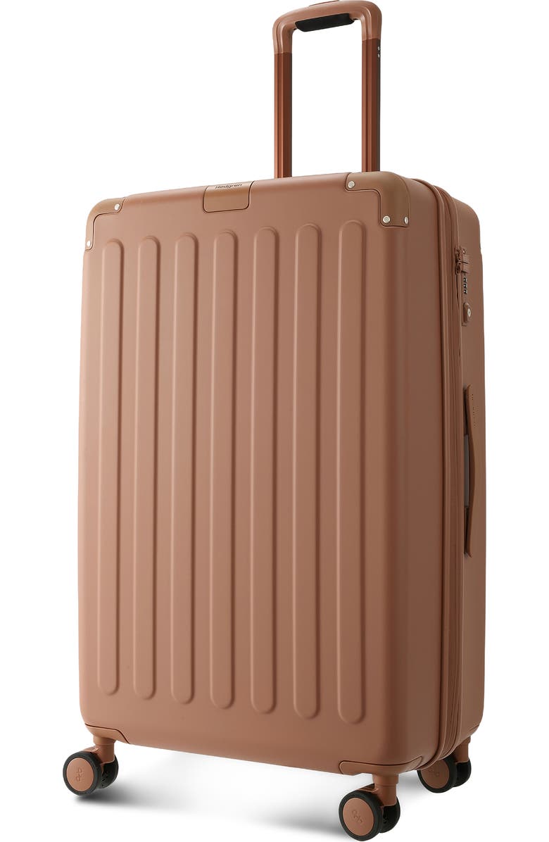 Hedgren Nostos Matte Large Spinner Suitcase, Alternate, color, Tuscany