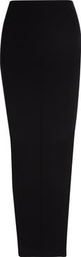 Rick Owens Pillar Compact Knit Maxi Skirt