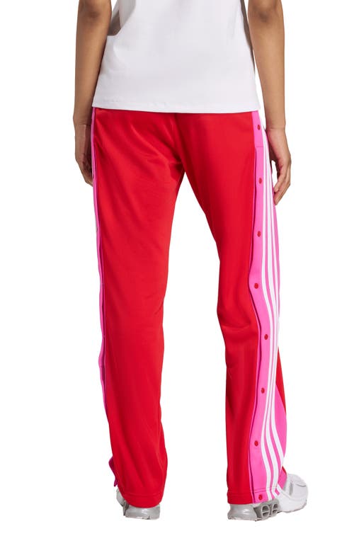 Adidas Originals Adidas Adibreak Recycled Polyester Track Pants In Red