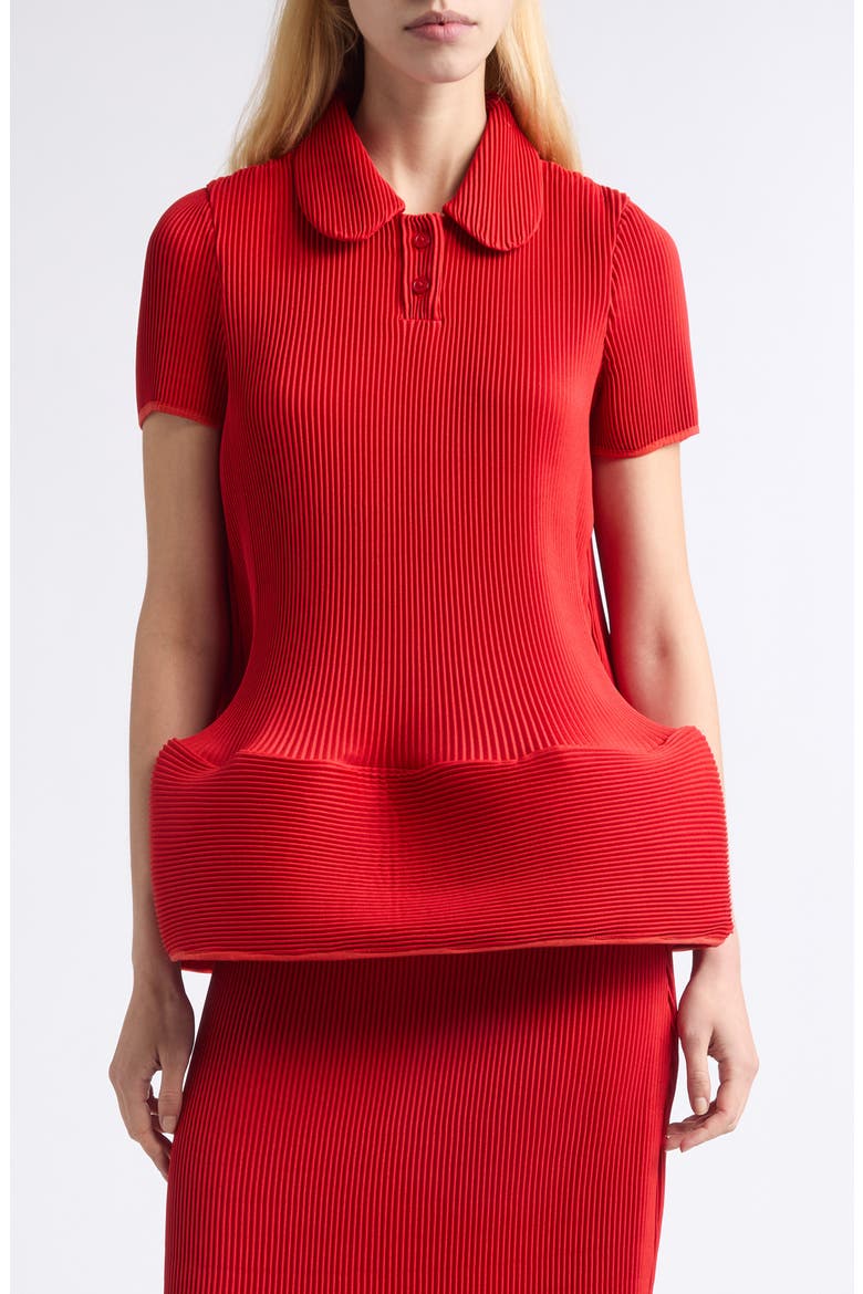 Ripple Polo, Main, color, BOLD RED