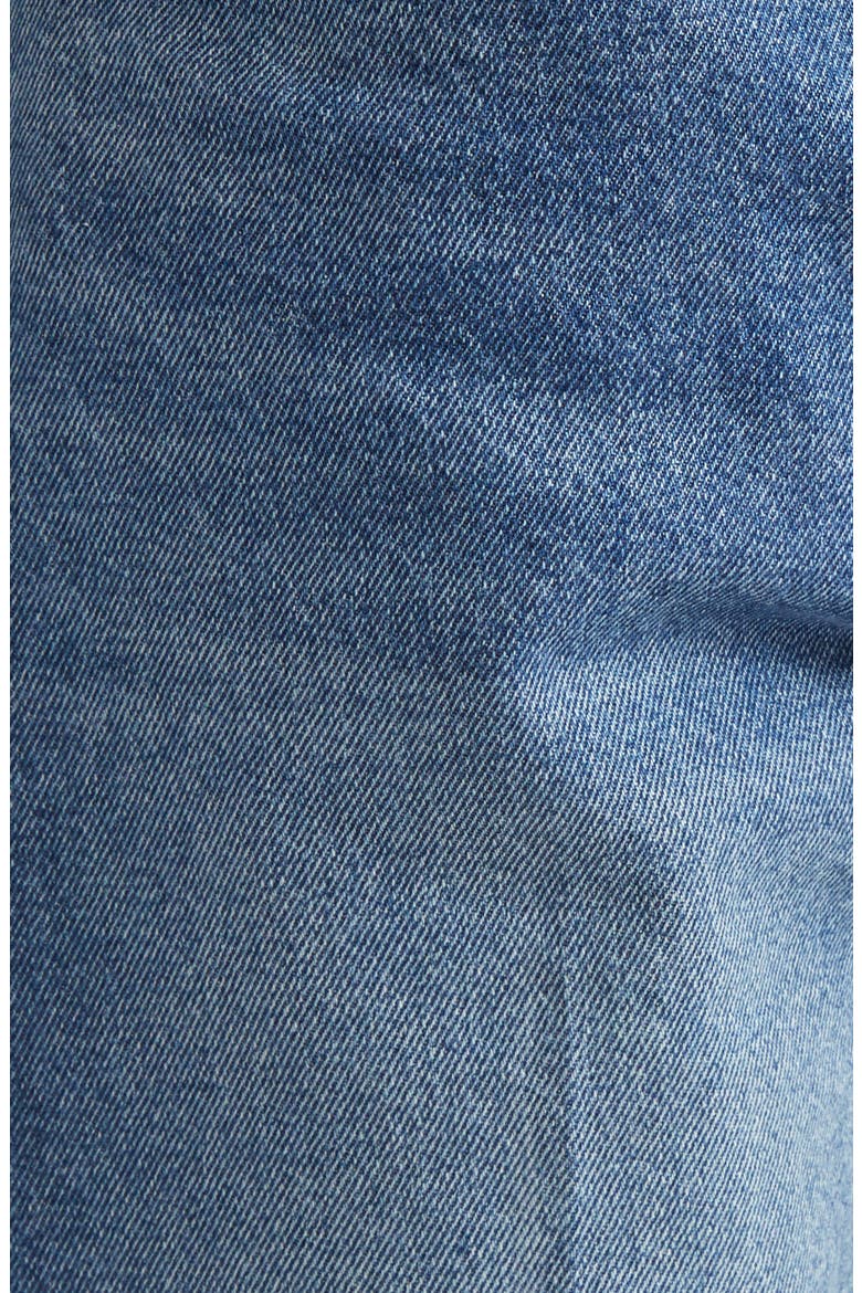 Noon High Waist Straight Leg Jeans, Alternate, color, SALT W CREASE