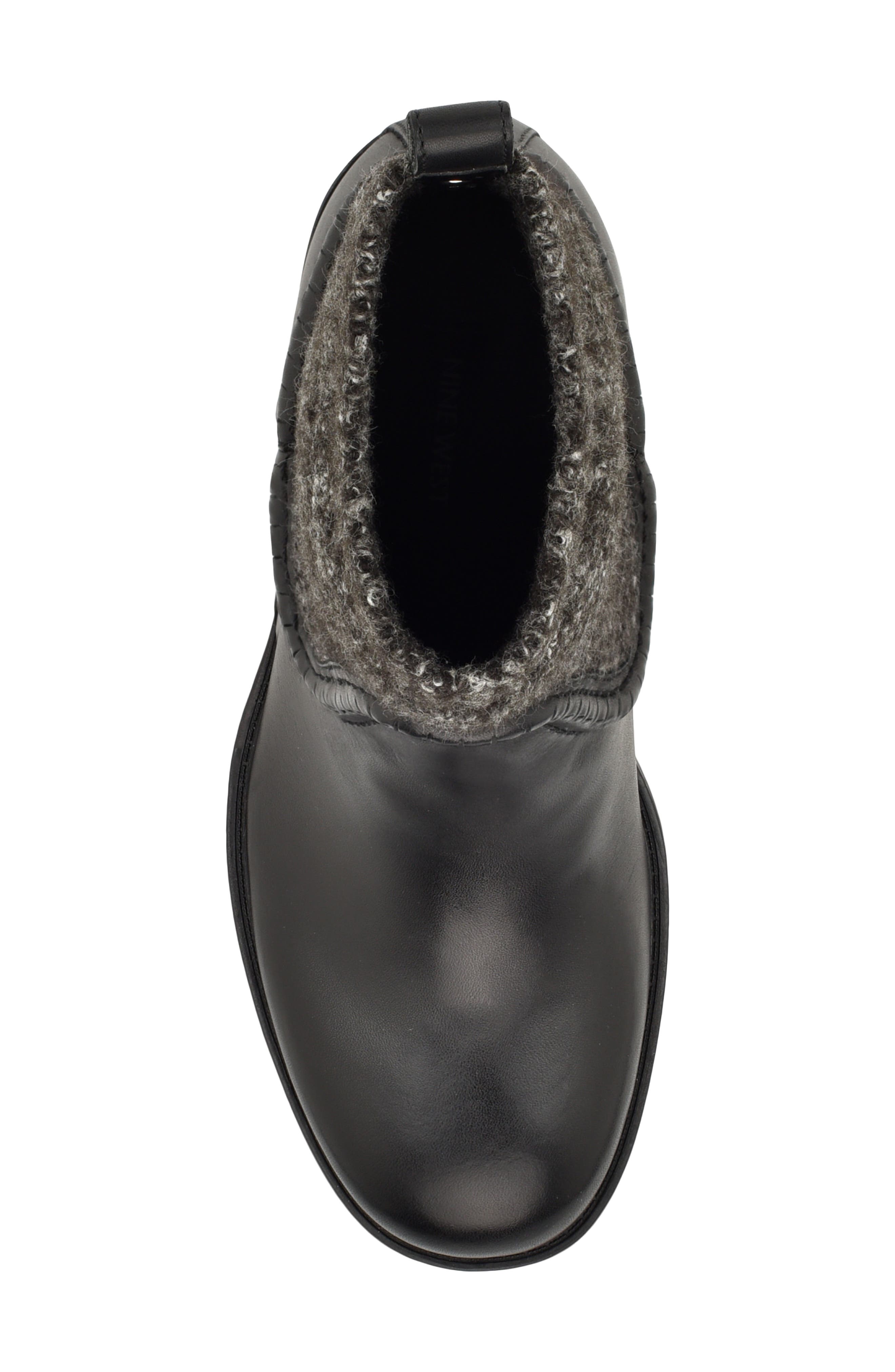 Nine West Popit Bootie, Alternate, color, Black