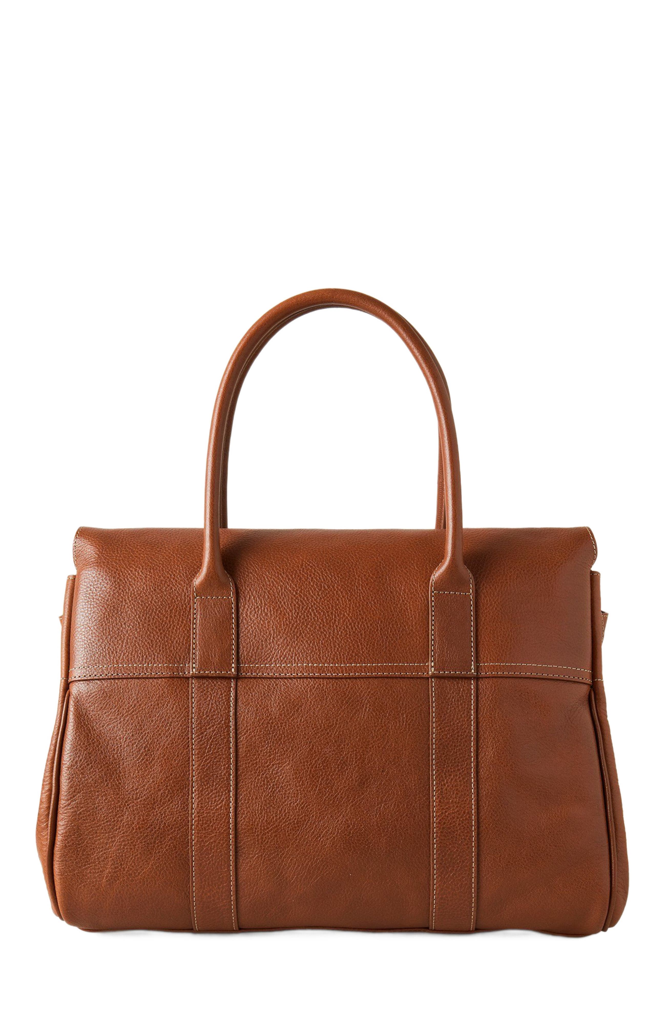 Mulberry Bayswater Leather Satchel, Alternate, color, 
