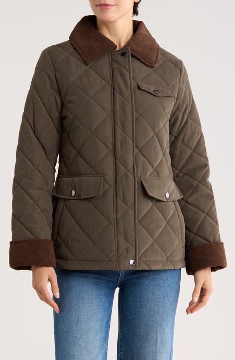 Hunting Diamond Quilted Jacket