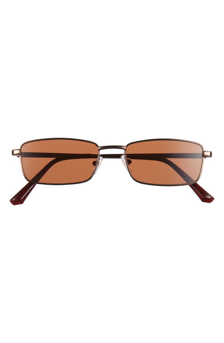 BP. Rectangular Sunglasses, Main, color, Bronze- Brown