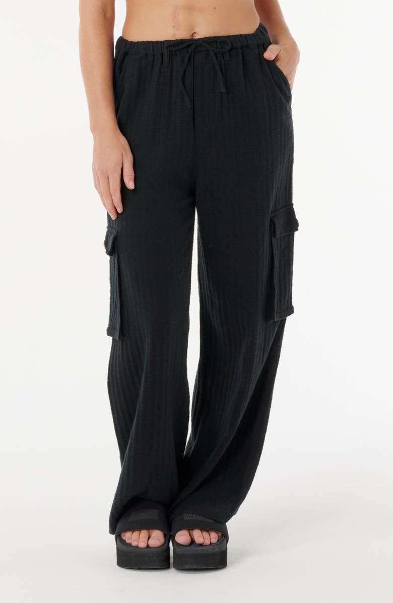 Rip Curl Oceanic Textured Stripe Cargo Pants, Main, color, 