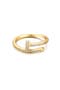 CZ Nail Bypass Ring