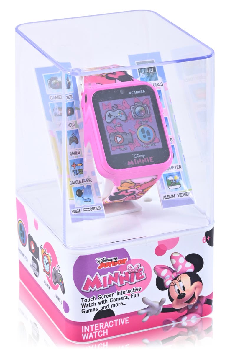 ITIME Minnie Mouse Interactive Kids Smart Watch, Alternate, color,