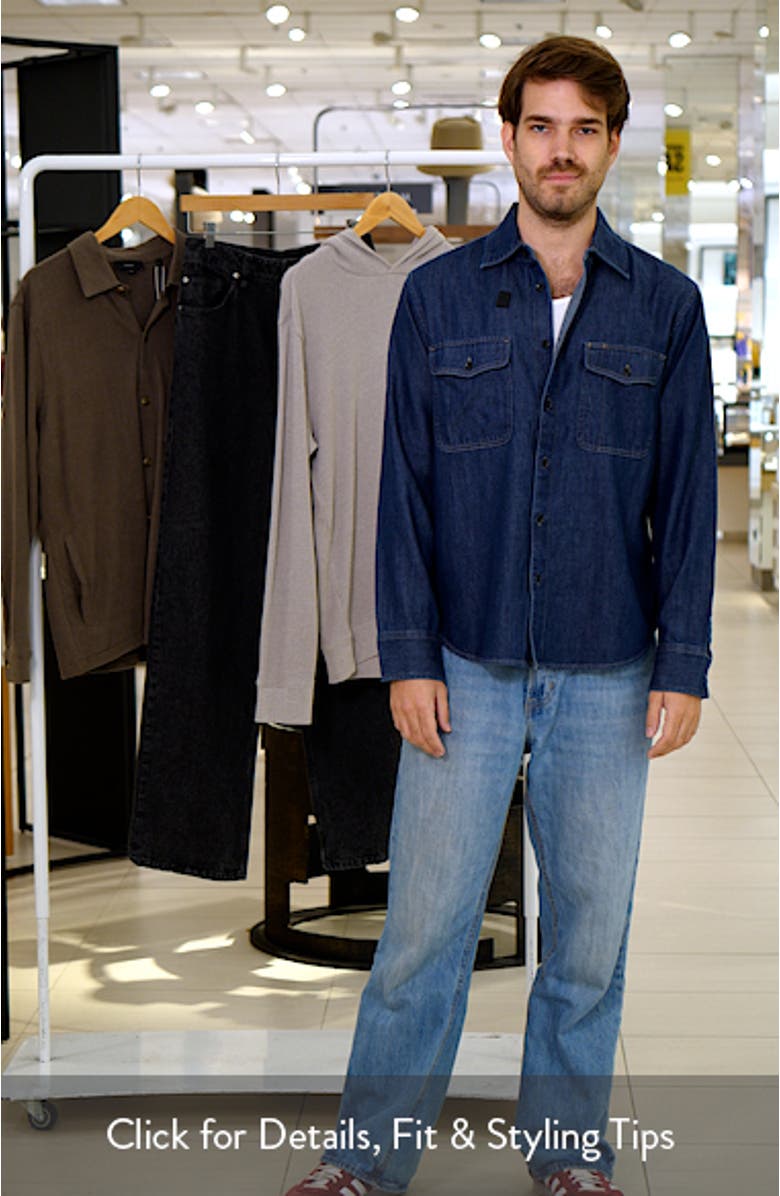 Jack Engineered Denim Shirt Jacket