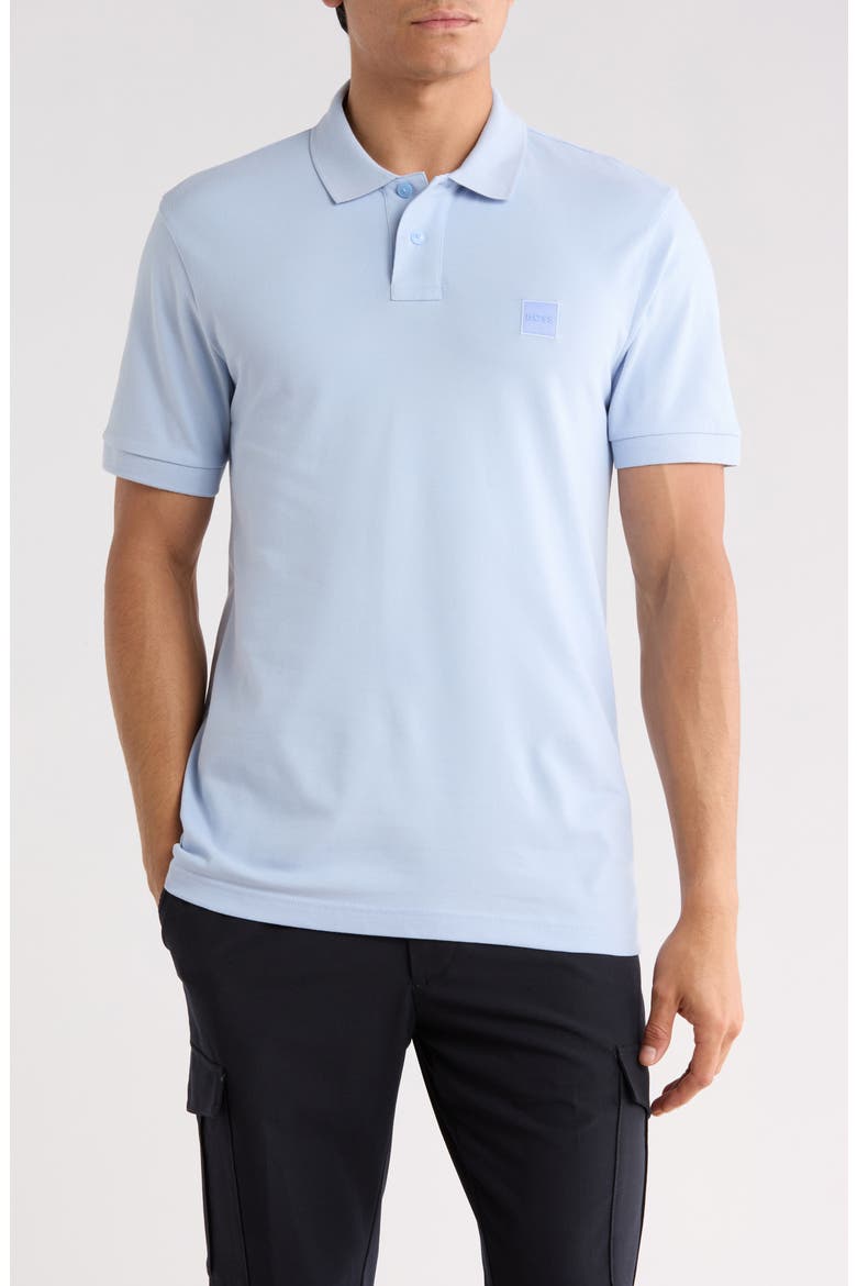 Passenger Stretch Cotton Polo, Main, color, OPEN BLUE