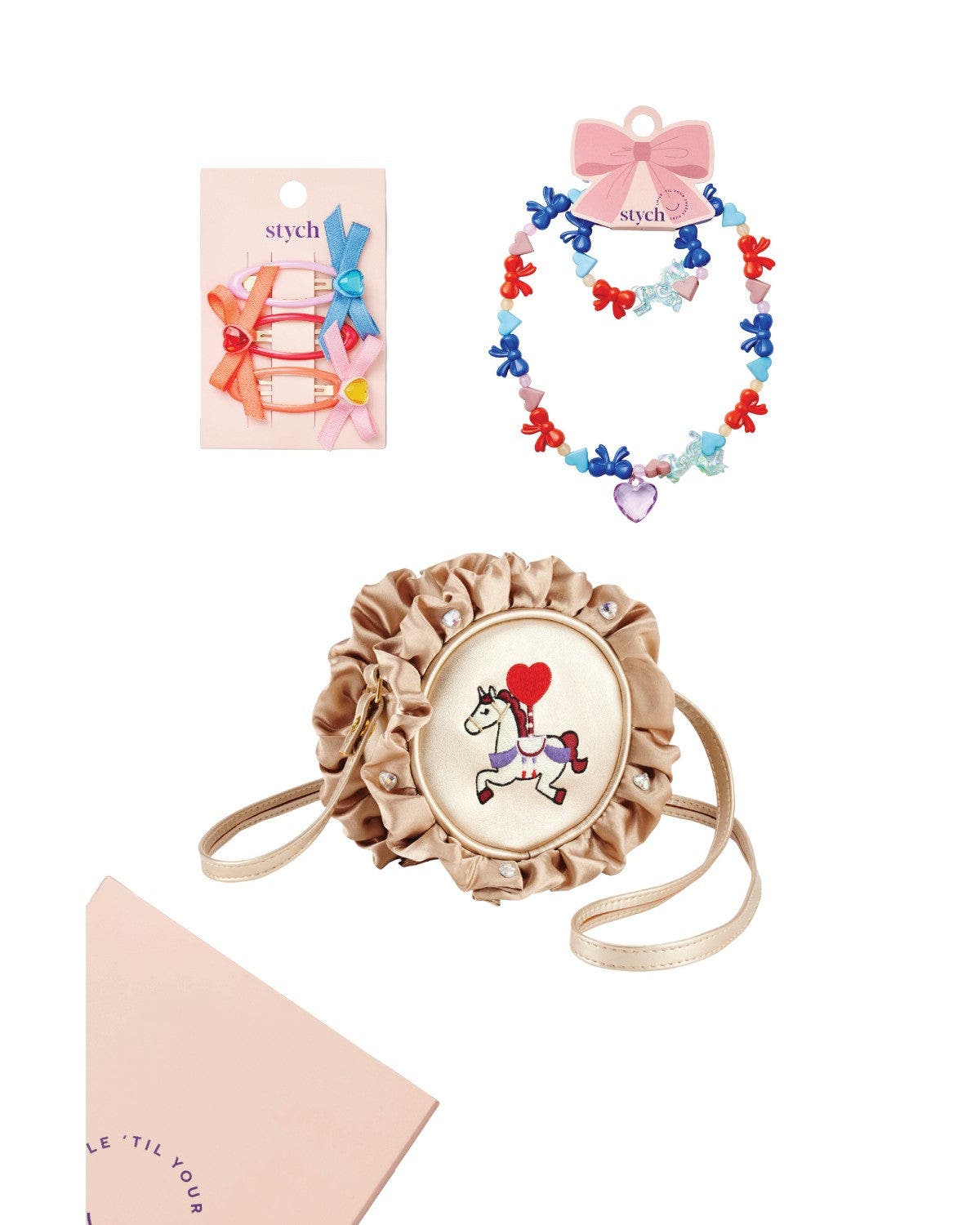 Stych Unicorn Bag and Accessories Gift Box, Alternate, color, Blue