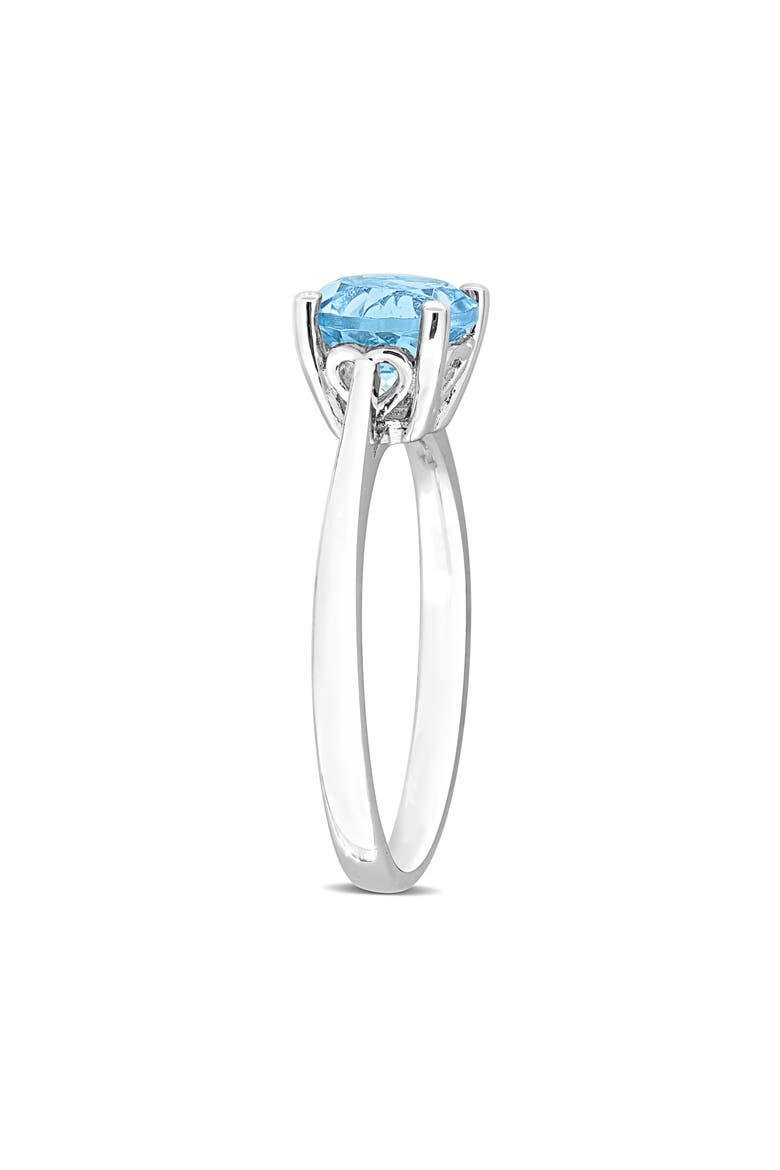Sky Blue Topaz Solitaire Ring, Alternate, color, BLUE