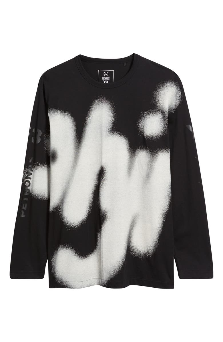 Y-3 Mercedes - AMG Petronas Formula 1 Team Yohji Graphic Long Sleeve Tee, Alternate, color, 