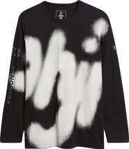 Y-3 Mercedes - AMG Petronas Formula 1 Team Yohji Graphic Long Sleeve Tee