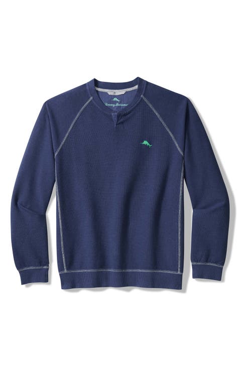 Montego Bay Abaco Notch Neck Sweatshirt