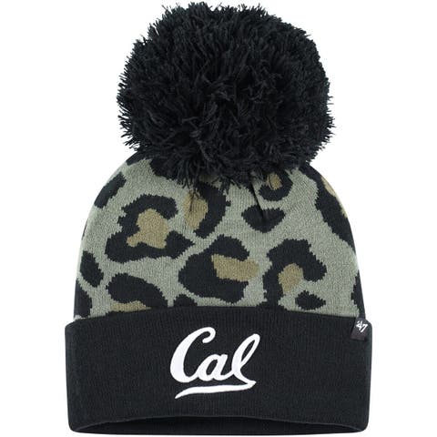 Women's '47 Hunter Green Cal Bears Bagheera Cuffed Knit Hat with Pom