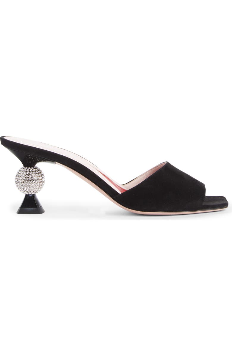 Roger Vivier Marlene Strass Slide Sandal, Alternate, color,