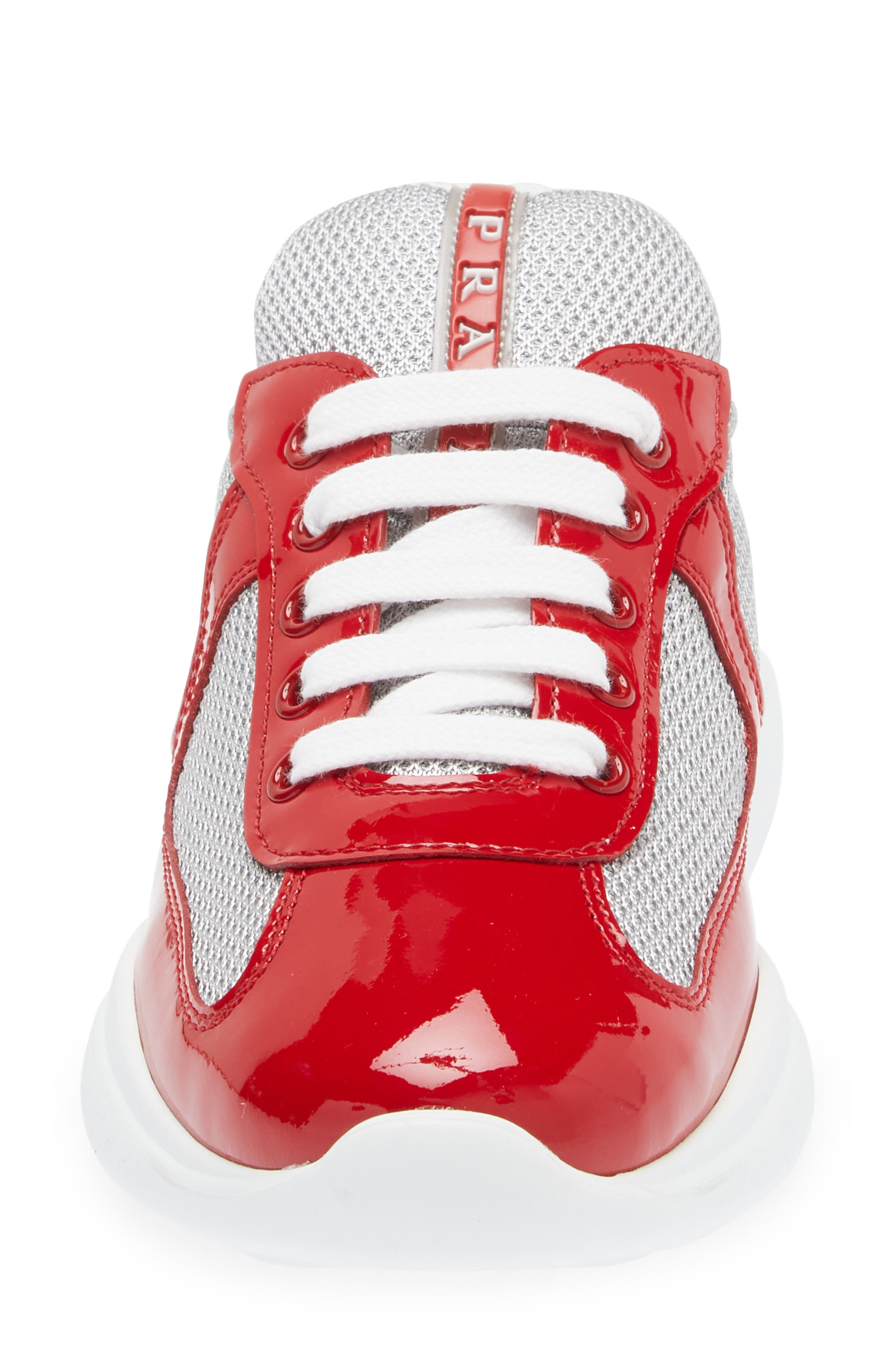 America's Cup Sneaker, Alternate, color, RED