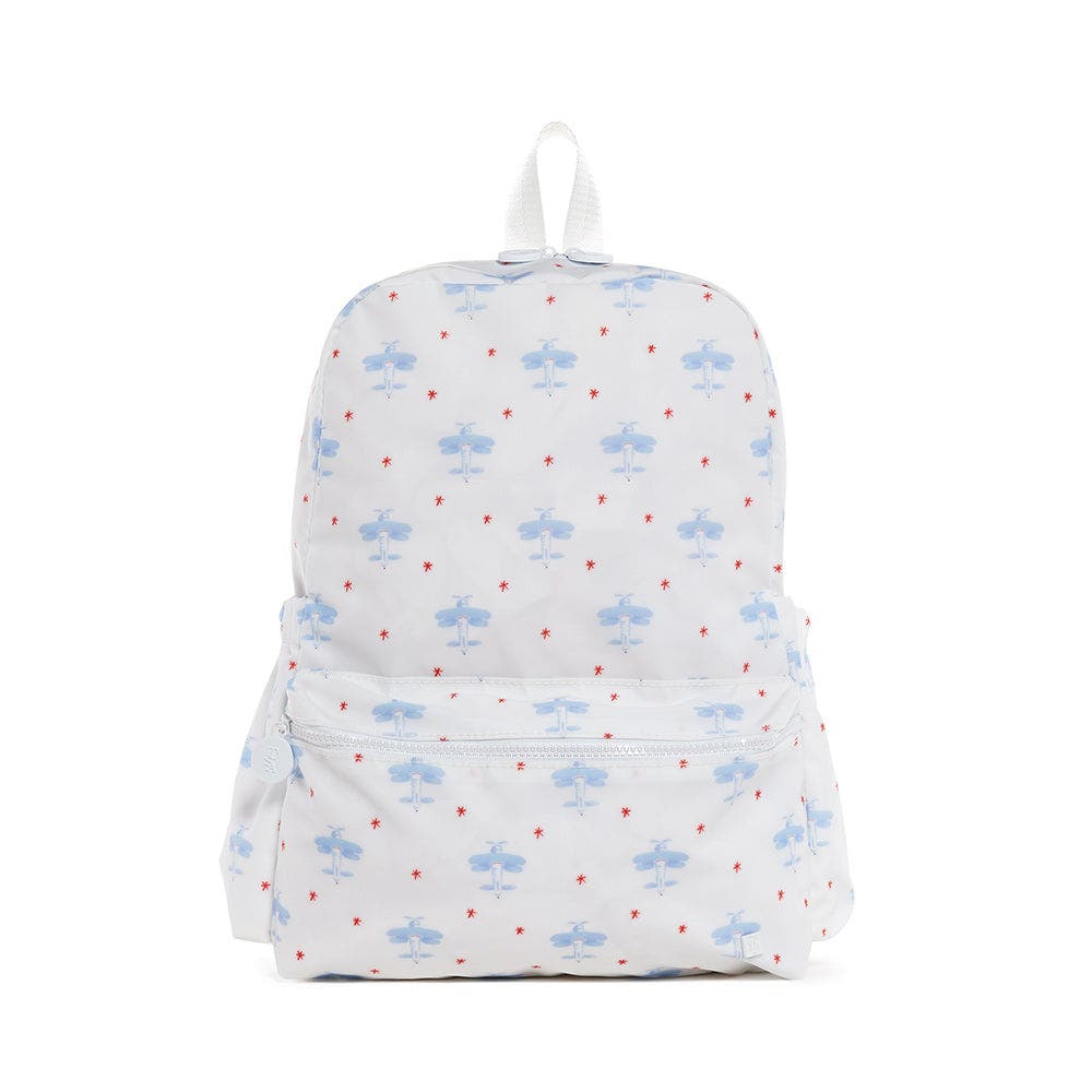 David's Airplane Backpack, Main, color, White