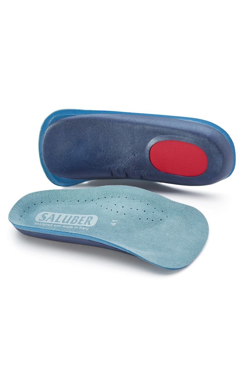 Saluber Premium Three Quarter Length Orthotic Insole, Alternate, color, Blue