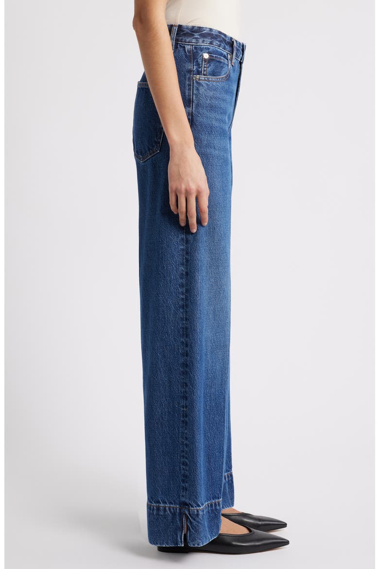 The Pixie Slice High Waist Flare Leg Jeans, Alternate, color, HEADLINER