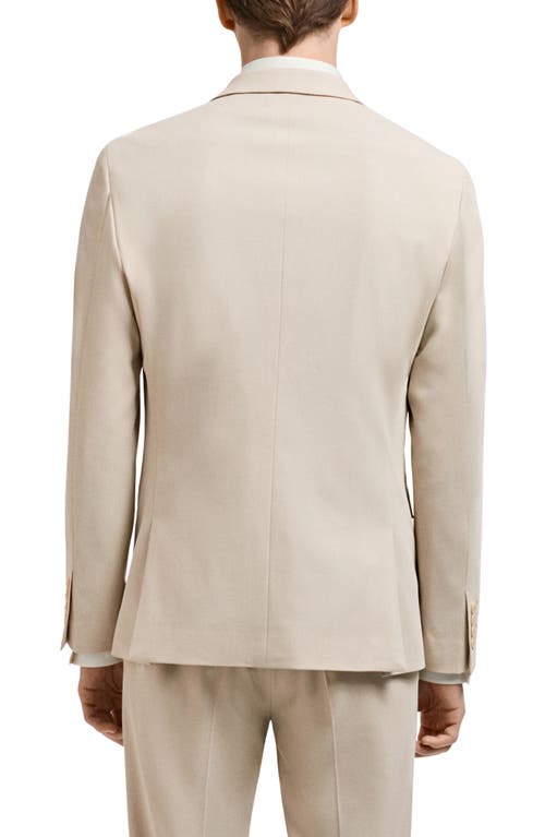 Mango Slim Fit Suit Sport Coat In Beige