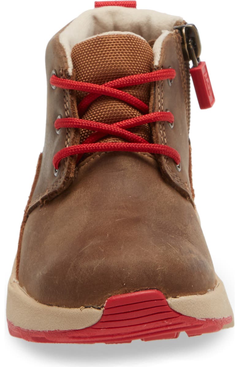 UGG<sup>®</sup> Canoe III Weather Sneaker, Alternate, color, Walnut / Samba Red