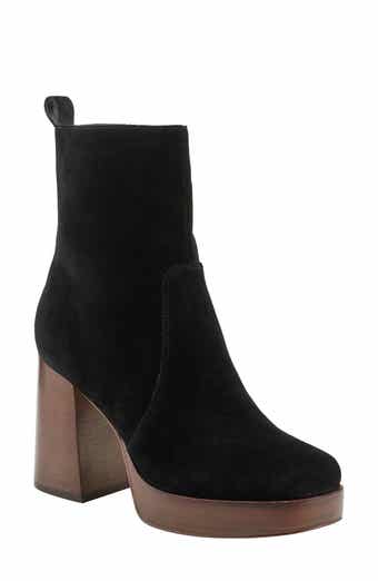 Marc Fisher LTD Marysa Block Heel Platform Bootie