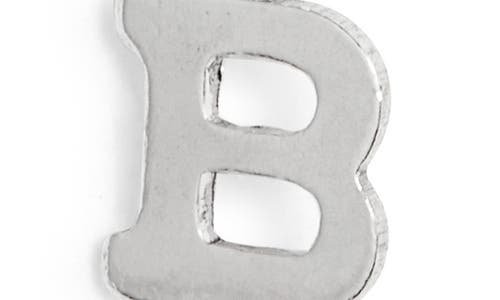 Nashelle Initial Pendant Necklace In Sterling Silver - B