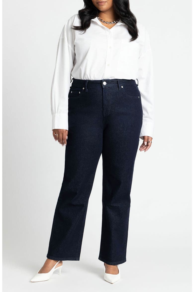 The Naomi Comfort Stretch Straight Leg Jean, Alternate, color, NEW DARK RINSE
