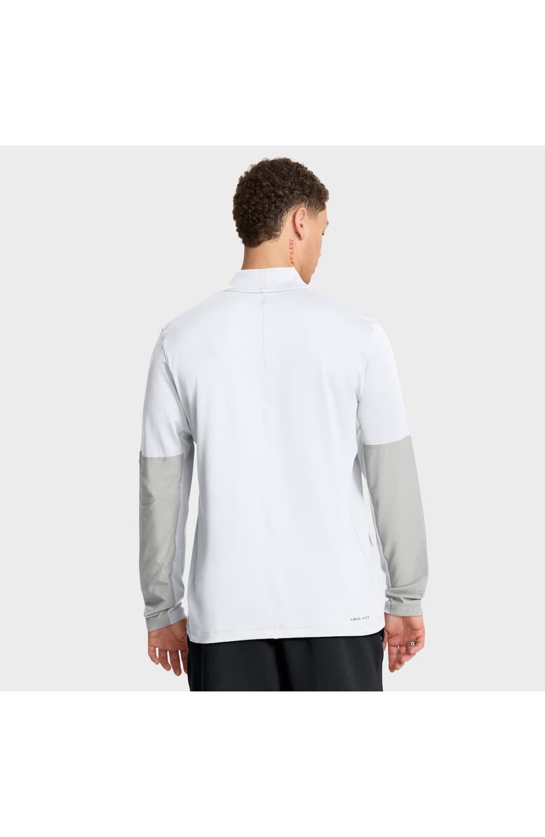 Nike Men's Nike White Texas Longhorns One Goal Performance Half-Zip Pullover, Alternate, color, White