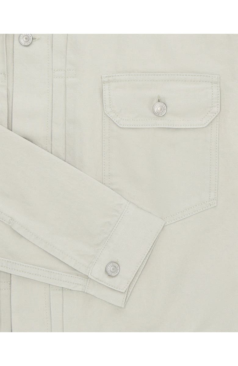 Fortela Drill Cotton Jacket, Alternate, color, White