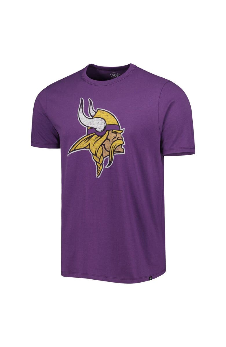 '47 Men's '47 Purple Minnesota Vikings Premier Franklin T-Shirt, Alternate, color, Purple