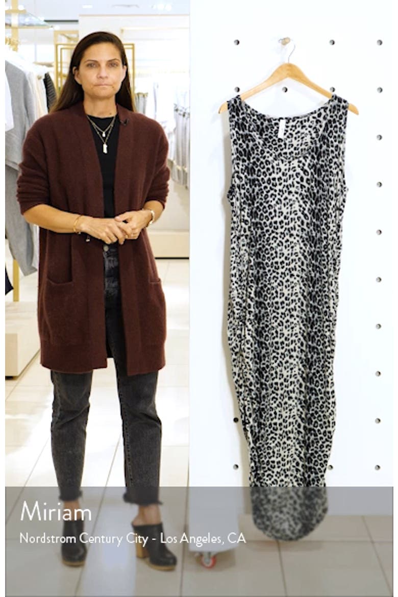 Ruched Midi Tank Dress video