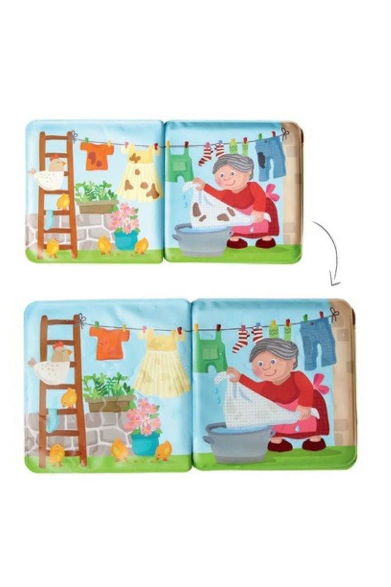 Farm Animal Magic Color Changing Wash Away Bath Book, Alternate, color, Multi