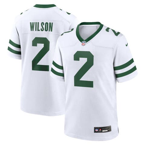 Men's Nike Zach Wilson Spotlight White New York Jets Alternate Game Jersey