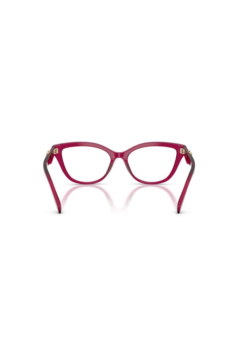 52mm Cat Eye optical glasses, Alternate, color, Violet