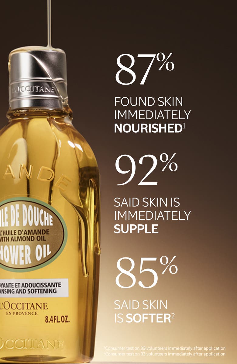 L'Occitane Softening Almond Trio Gift Set $76 Value, Alternate, color,