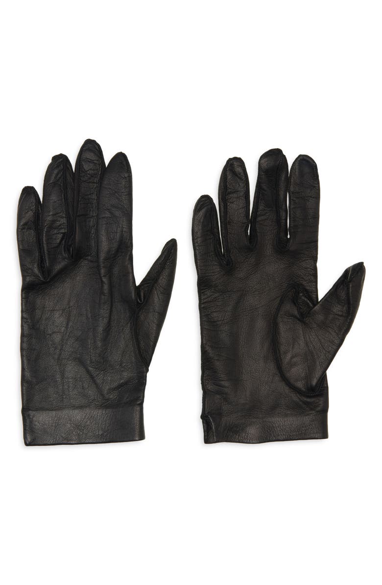 TOM FORD Soft Napa Leather Gloves, Main, color, 1N001 Black