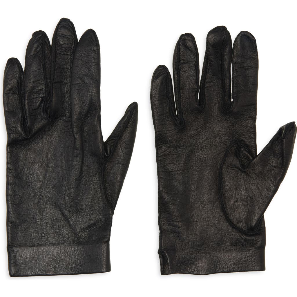 Tom Ford Soft Napa Leather Gloves In Black