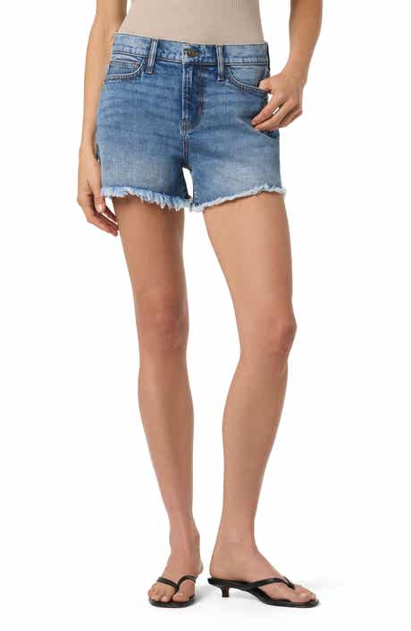 Hudson Jeans Gracie Frayed Denim Shorts