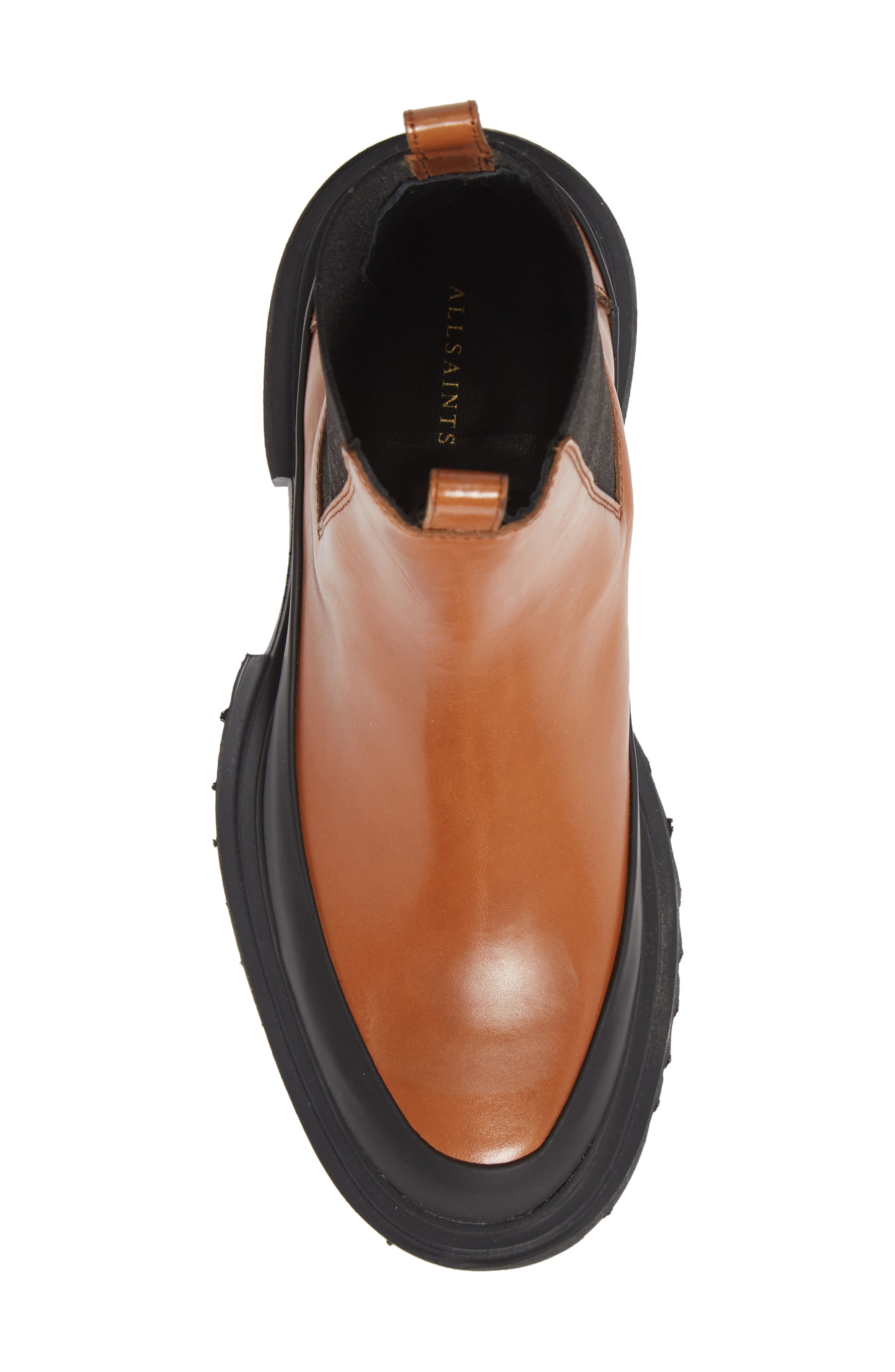 Harlee Lug Sole Chelsea Boot, Alternate, color, TAN
