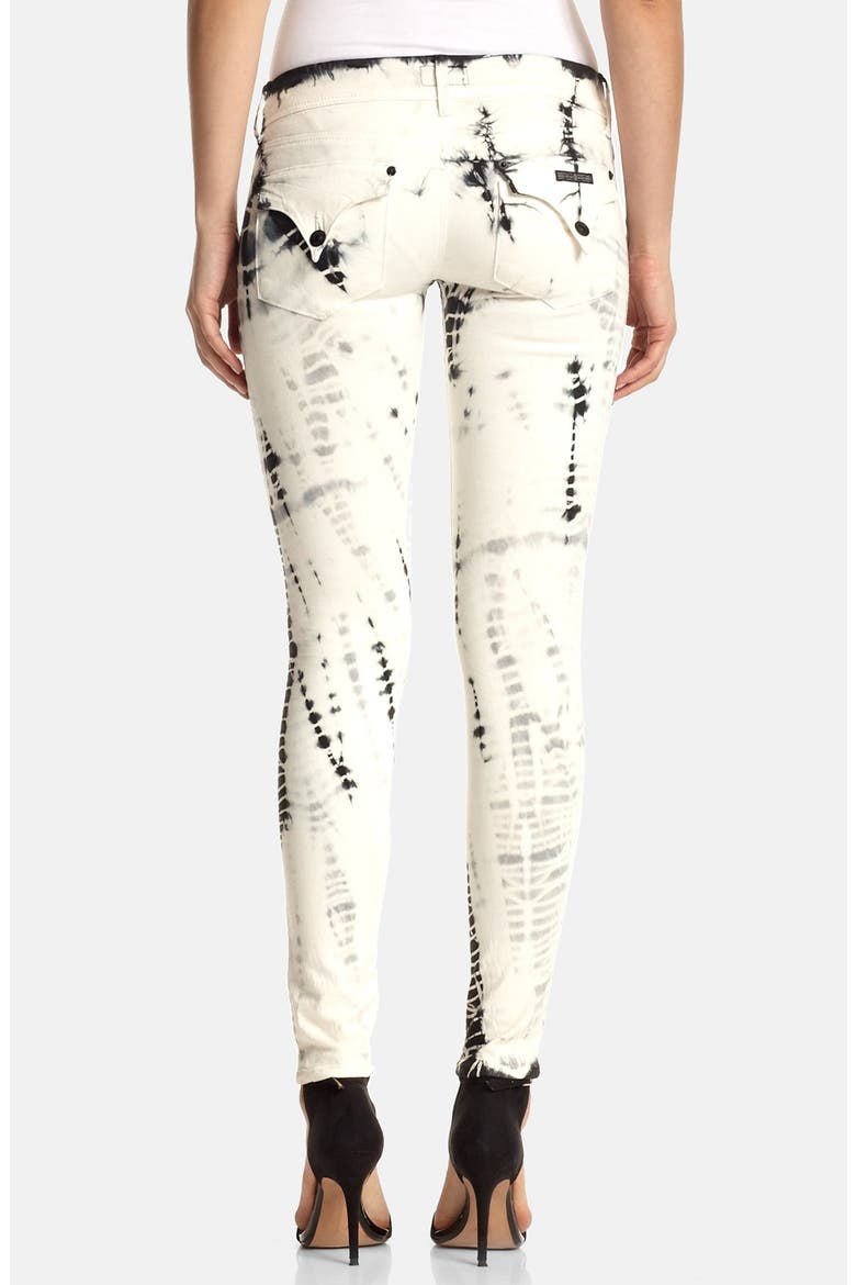 'Krista' Stripe Super Skinny Jeans, Alternate, color, ILLUSIONS