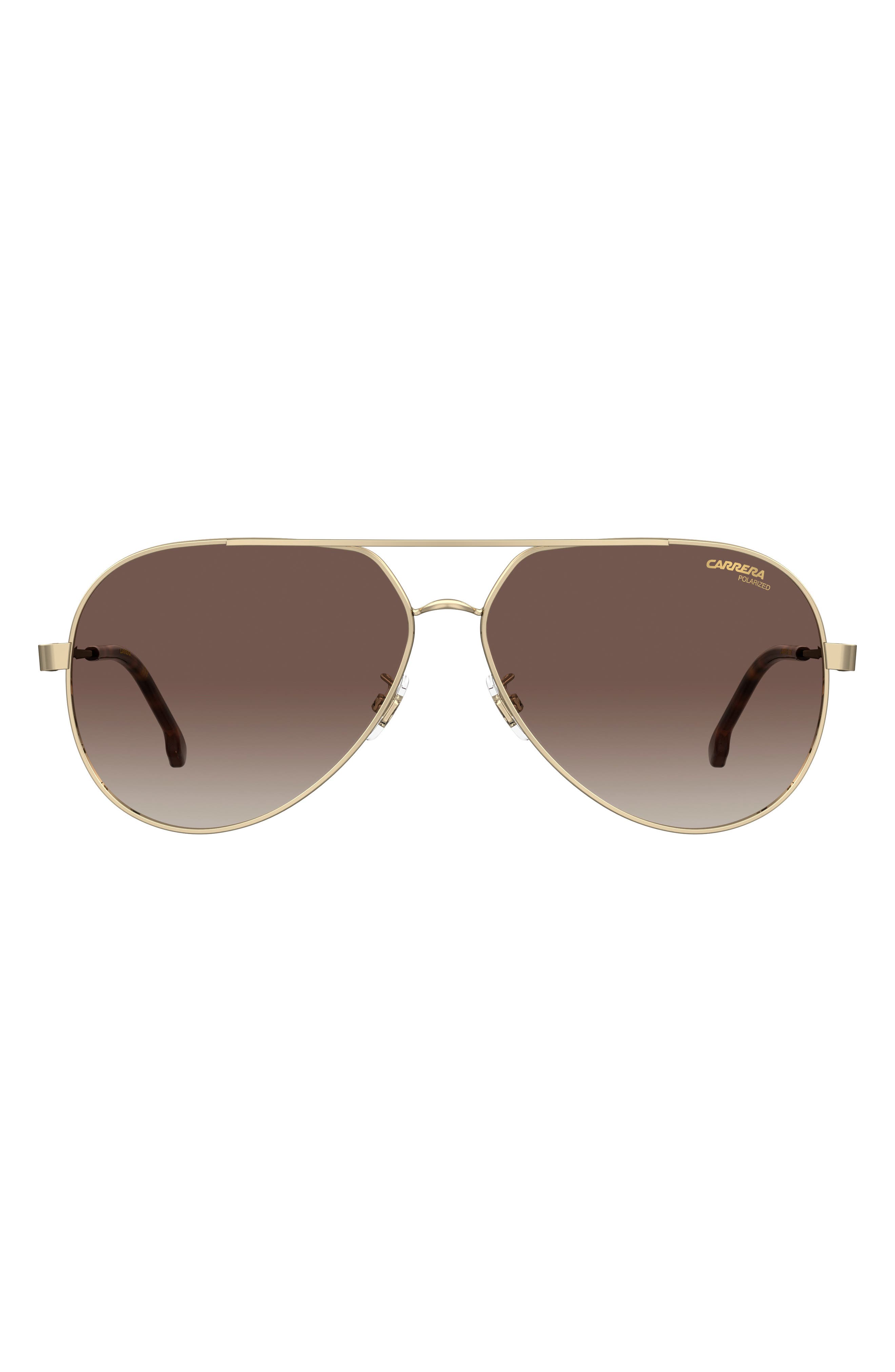 63mm Gradient Oversize Aviator Sunglasses