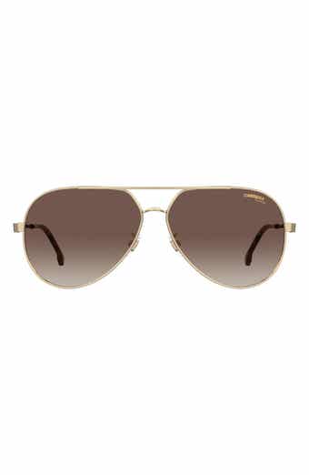 63mm Gradient Oversize Aviator Sunglasses